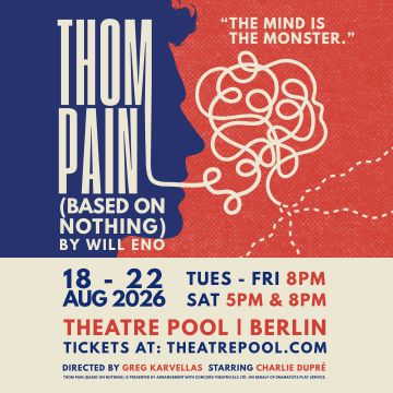 Entradas para Thom Pain (based on nothing) en 19.08.2026 - Comprar entradas